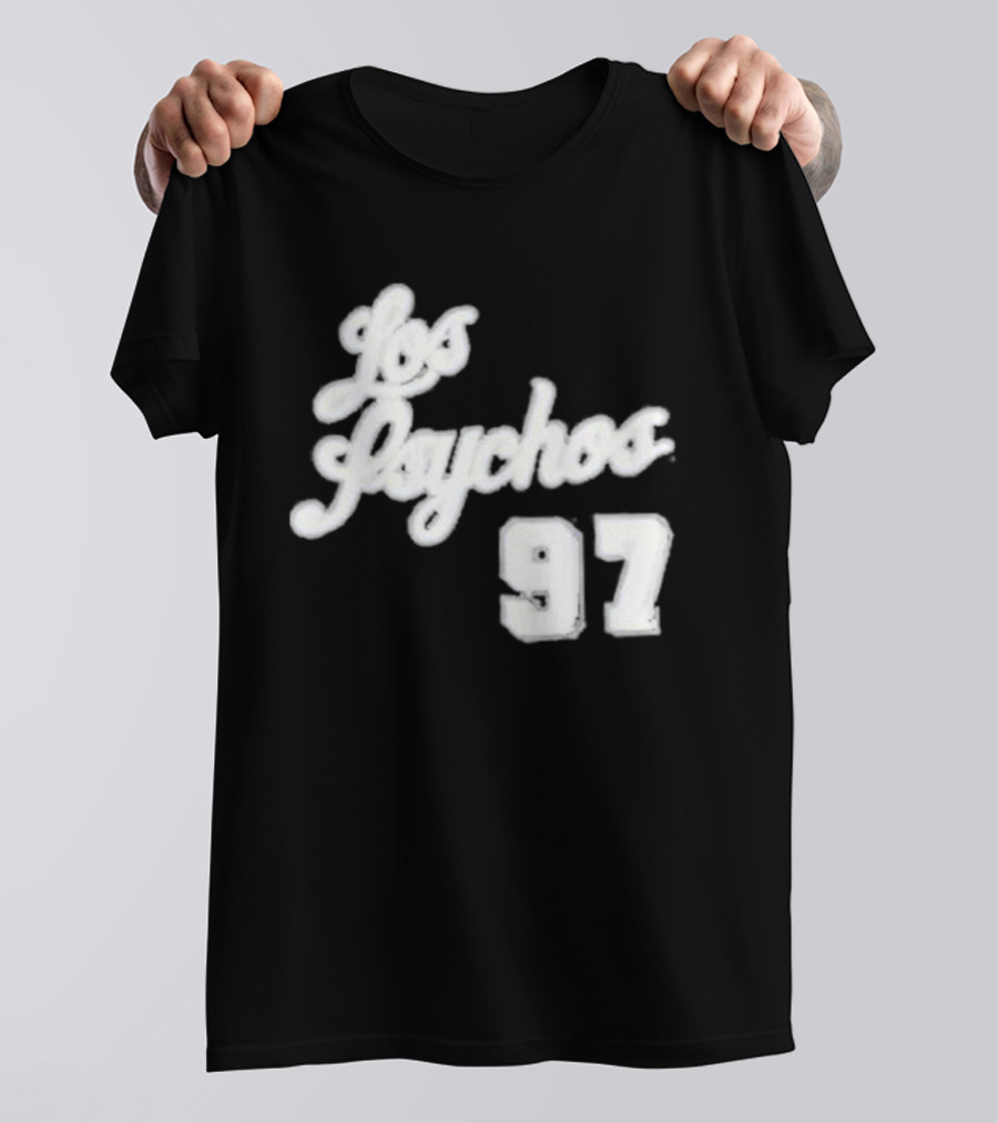 Los Psychos 97 Throwback The Psycho Realm Rare T-Shirt