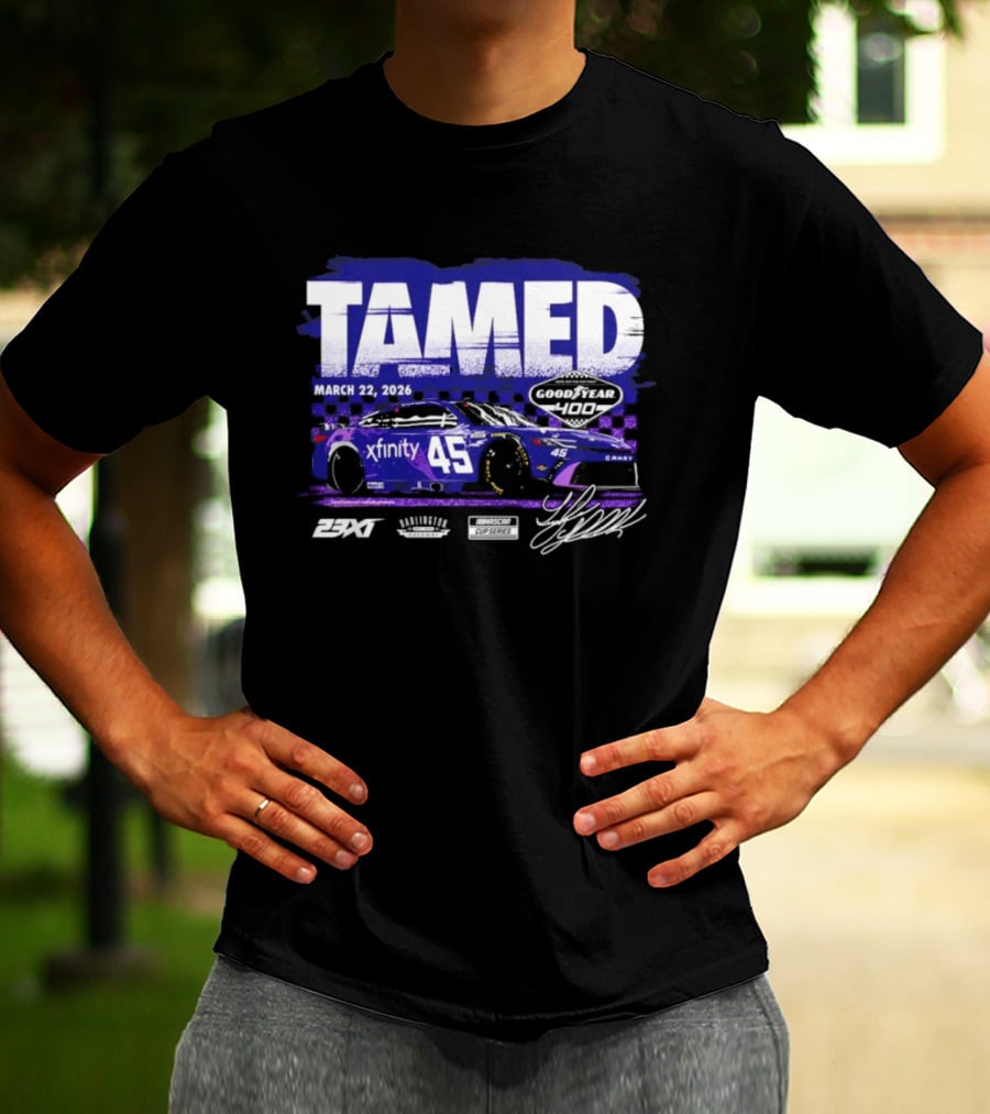 Tamed March 22 2026 Xfinity 45 Goodyear 400 Race Winner Tyler Reddick 23XI Racing T-Shirt