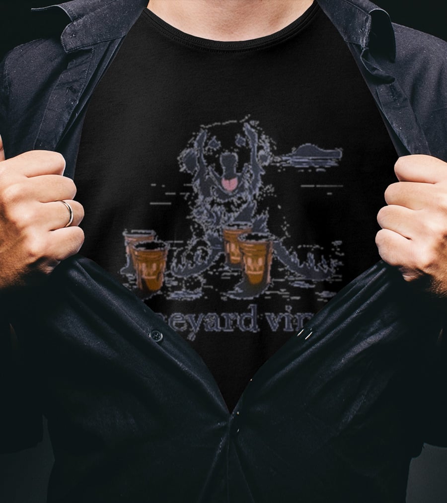 Vineyard Vines X Whataburger Collaboration With Dog And Cups T-Shirt