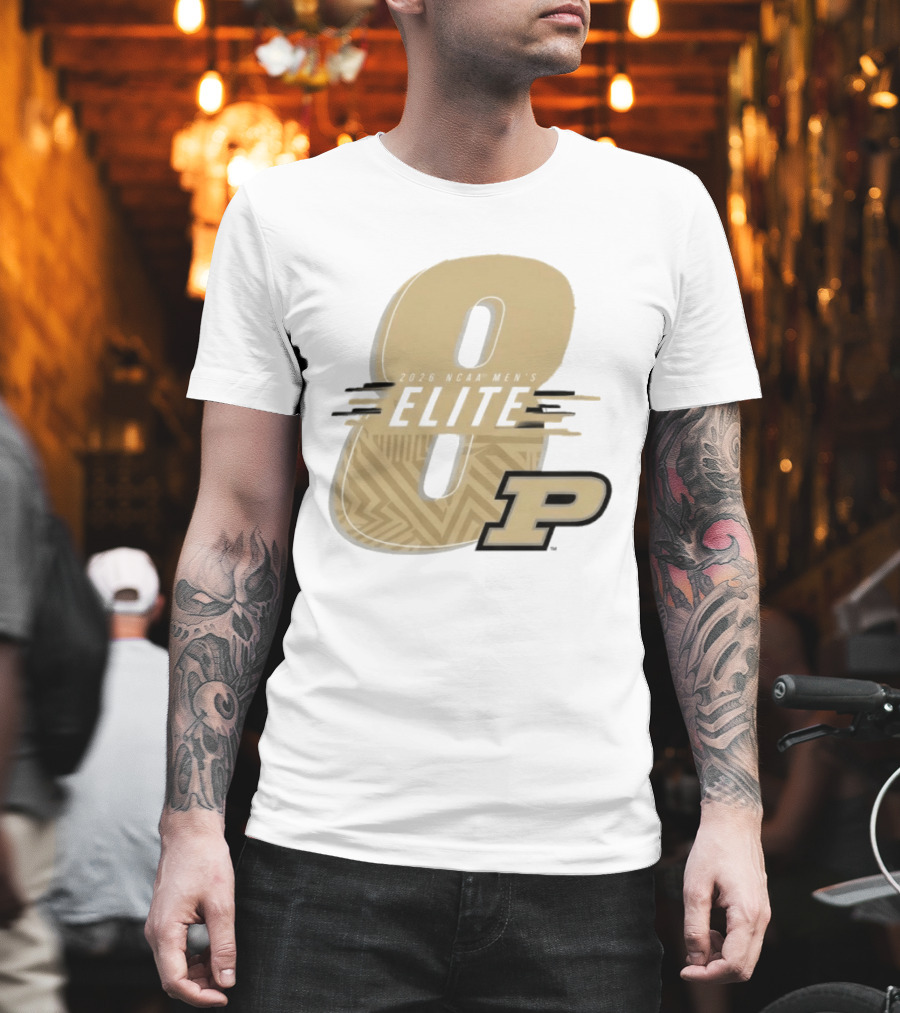 Purdue Boilermakers 2026 NCAA Men's Elite 8 T-Shirt
