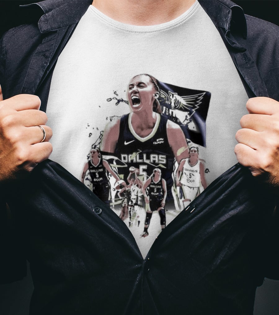 Demar Derozan Paige Bueckers Dallas Wings Basketball Athlete T-Shirt