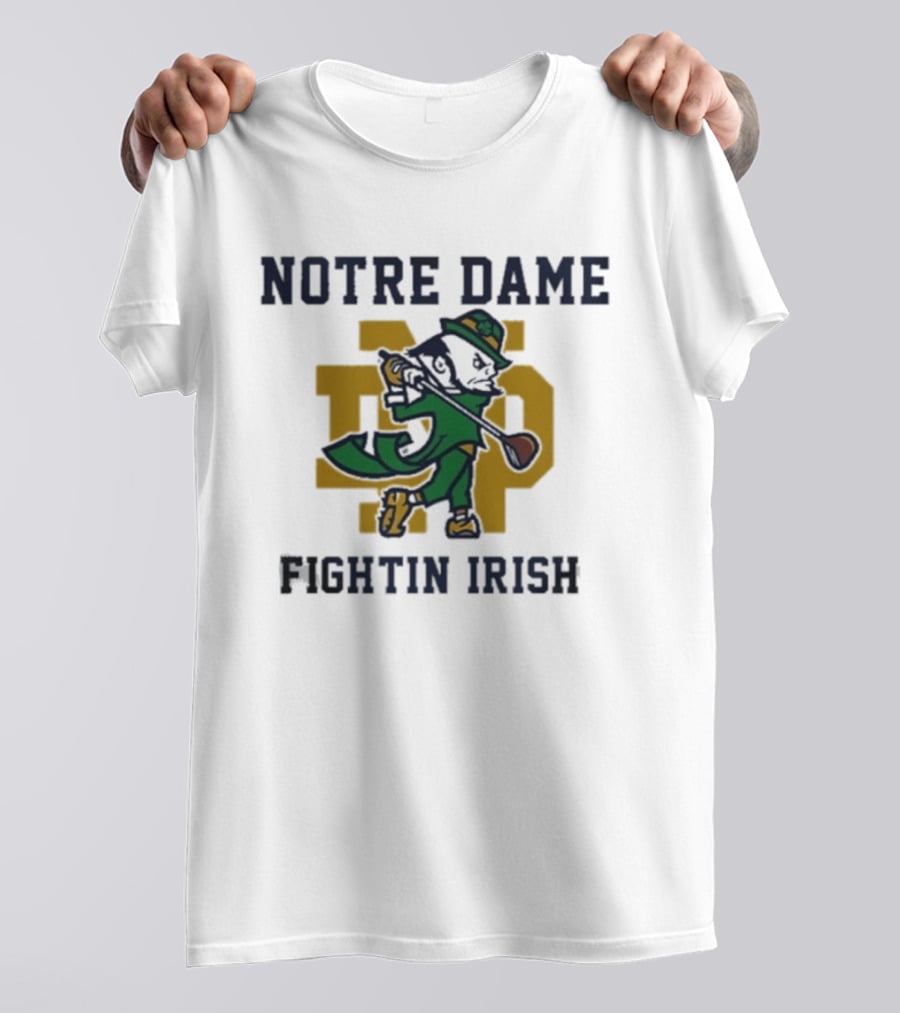 Notre Dame Fightin Irish Vintage Leprechaun ND T-Shirt