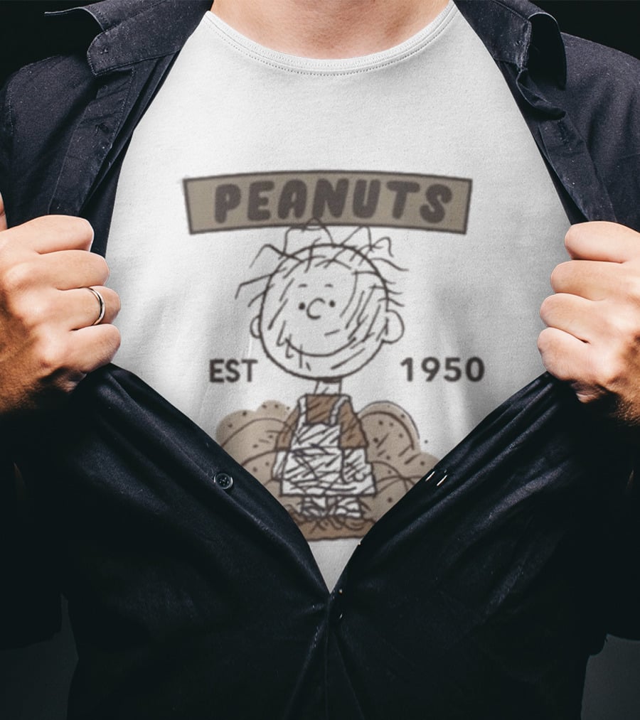 Peanuts Pigpen Character Est 1950 Comic Strip T-Shirt