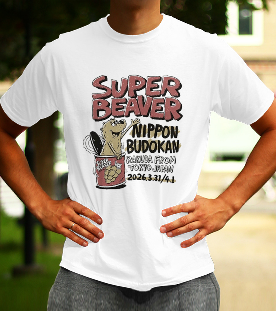 Super Beaver Nippon Budokan Rakuda From Tokyo Japan March 31 April 1 2023 T-Shirt