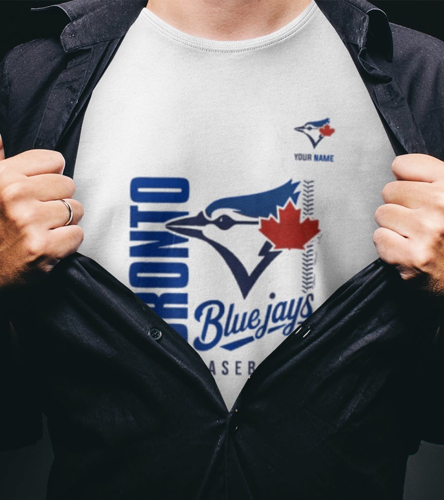 Toronto Blue Jays Baseball Canada Maple Leaf Team Spirit T-Shirt
