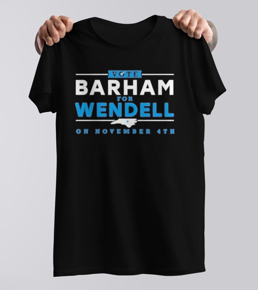 American Aquarium Barham For Wendell Vote November 4th T-Shirt