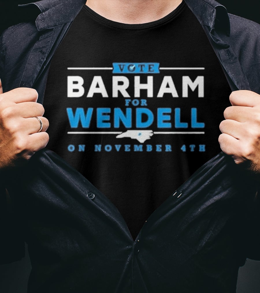 American Aquarium Barham For Wendell Vote November 4th T-Shirt