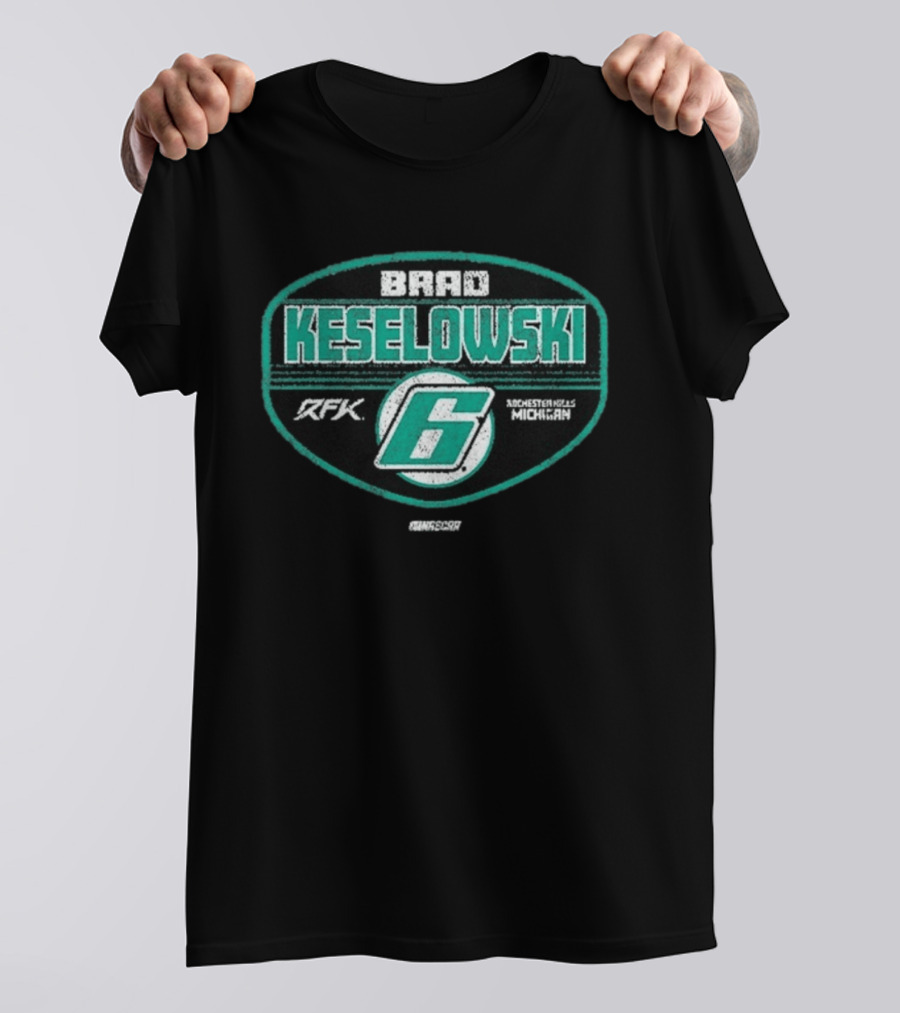Brad Keselowski RFK 6 Rochester Hills Michigan NASCAR T-Shirt