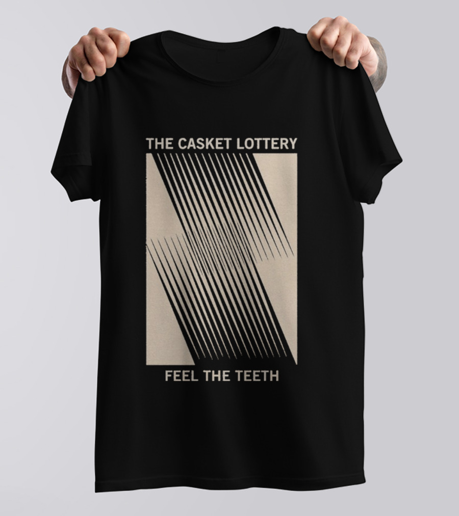The Casket Lottery Feel The Teeth Linear T-Shirt