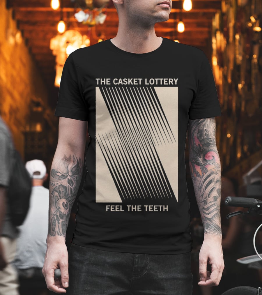 The Casket Lottery Feel The Teeth Linear T-Shirt