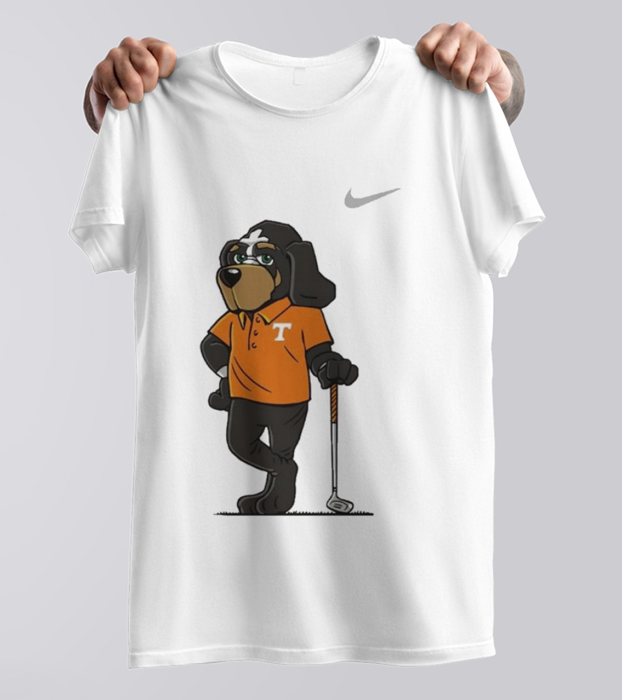 Vol Golfing Smokey In Tennessee Orange Nike T-Shirt