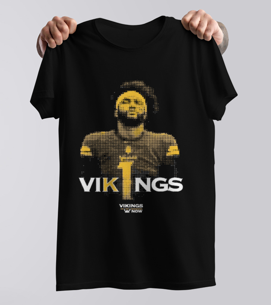 Minnesota Vikings Kyler Murray Number 1 Football T-Shirt