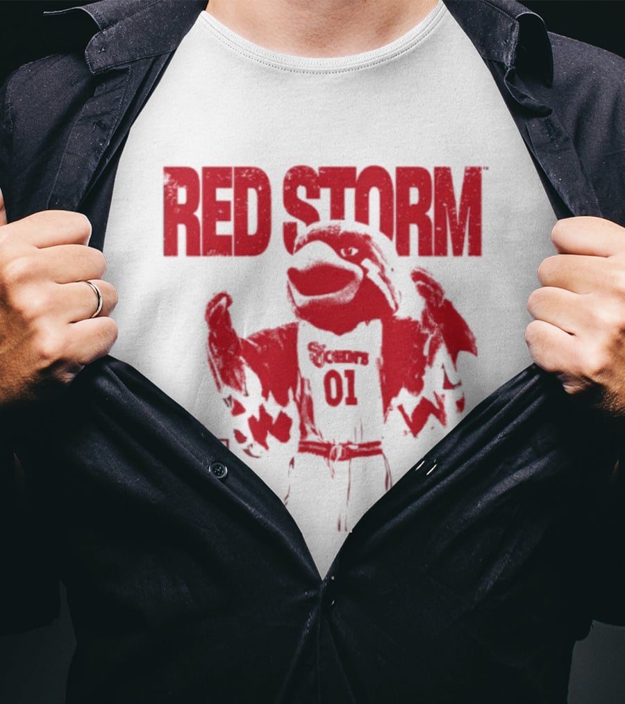 St. John's Red Storm SJ Mascot 01 T-Shirt