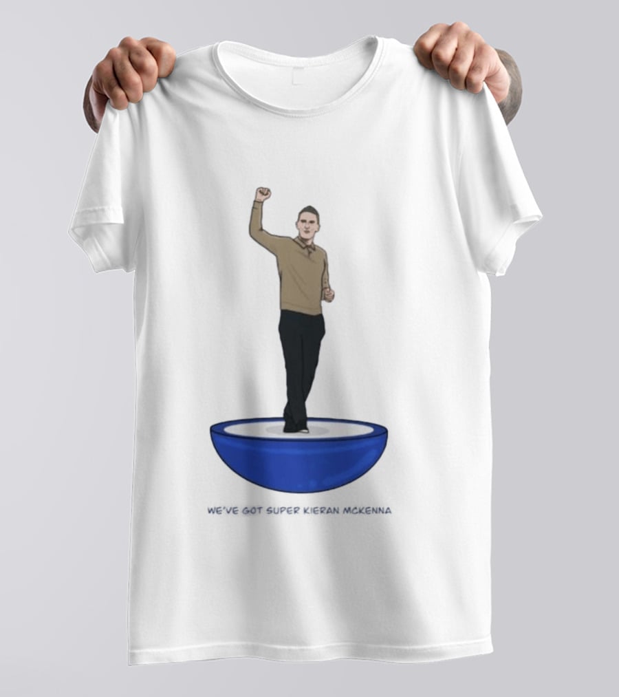 Super Kieran McKenna Subbuteo Illustration Football T-Shirt