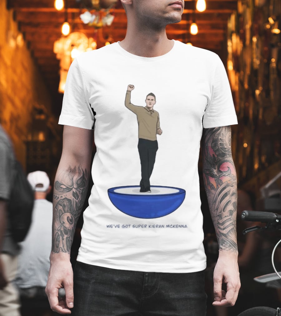 Super Kieran McKenna Subbuteo Illustration Football T-Shirt