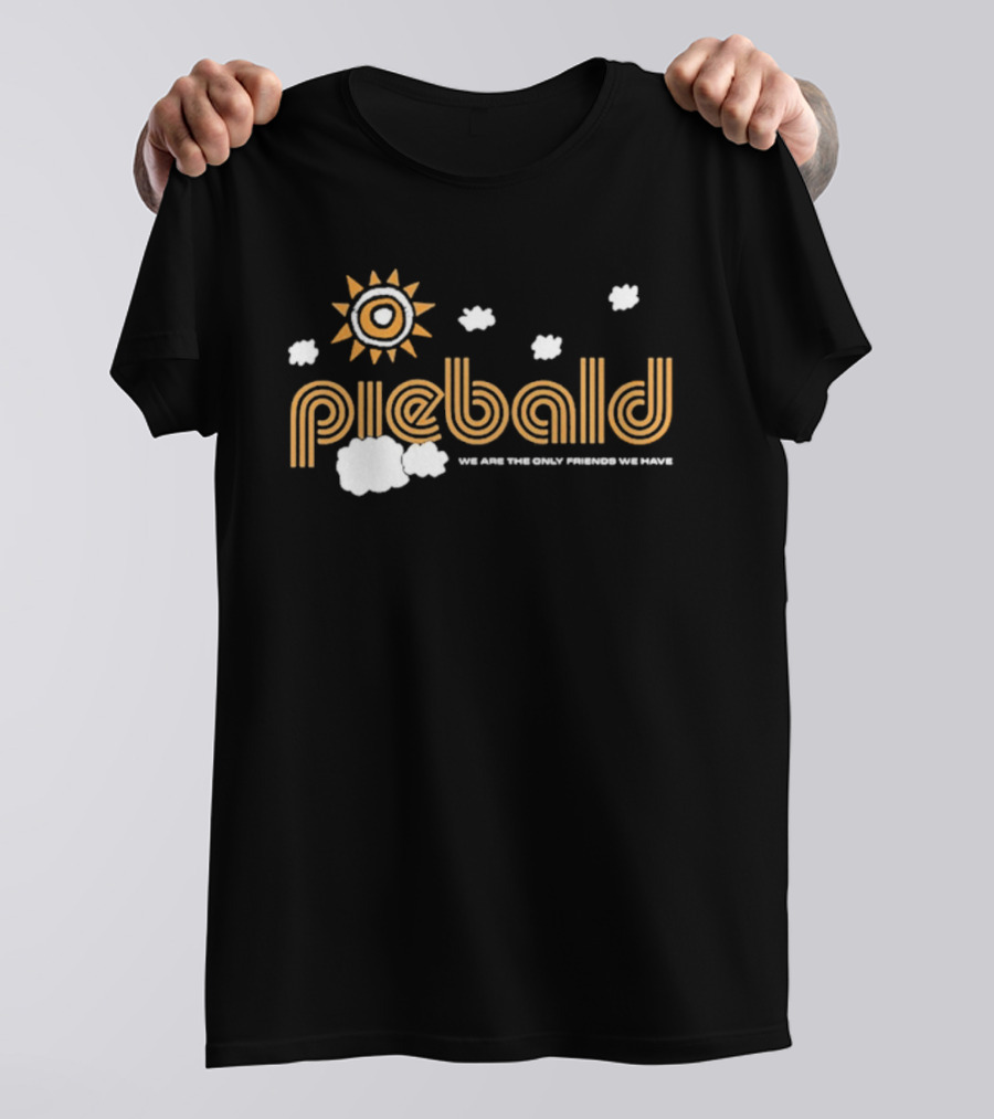 Piebald We Are The Only Friends We Have Sun Clouds T-Shirt