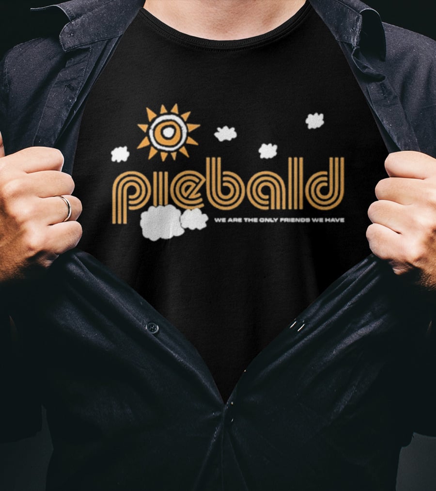 Piebald We Are The Only Friends We Have Sun Clouds T-Shirt