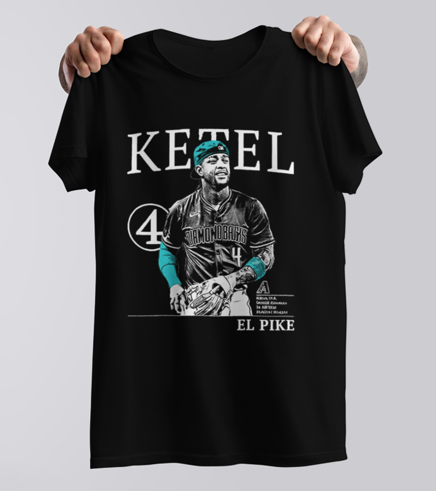 Ketel Marte El Pike D Backs 2026 4 T-Shirt