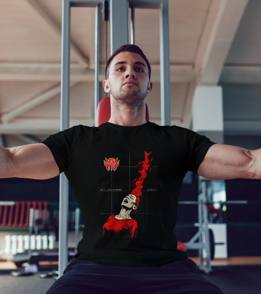 Die Spitz April 13 14 2026 The Independent San Francisco CA T-Shirt