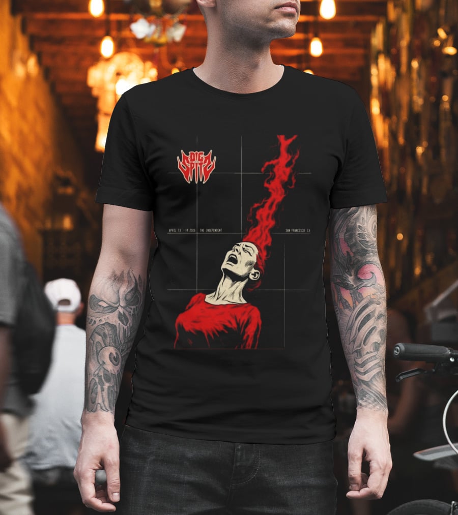 Die Spitz April 13 14 2026 The Independent San Francisco CA T-Shirt