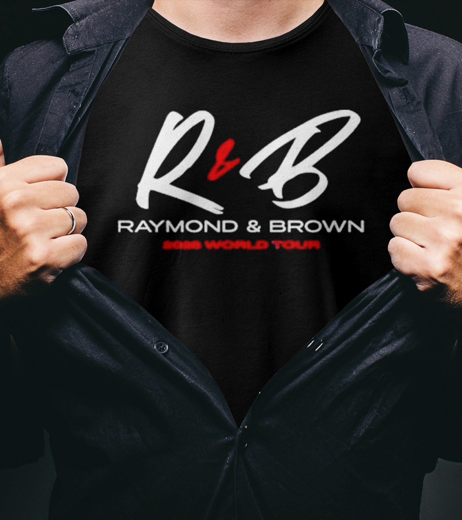 Raymond & Brown R&B 2026 World Tour T-Shirt