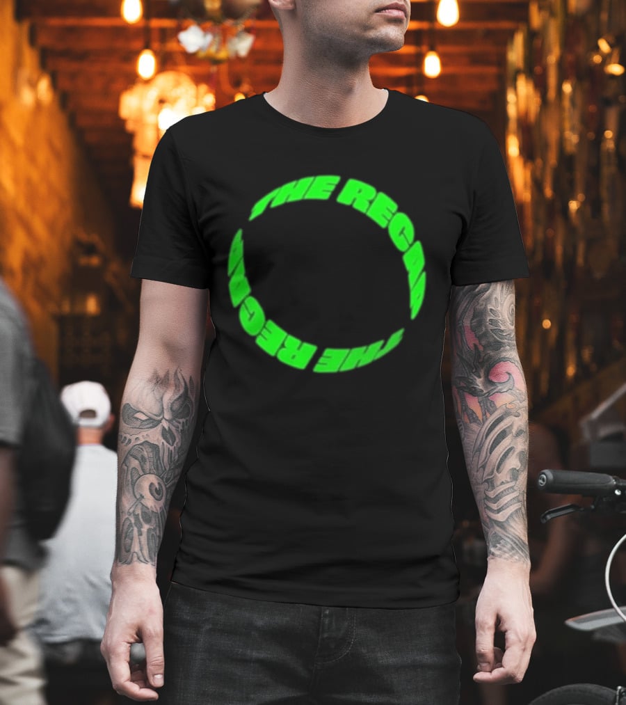 Kneecap The Recap Circular Green T-Shirt