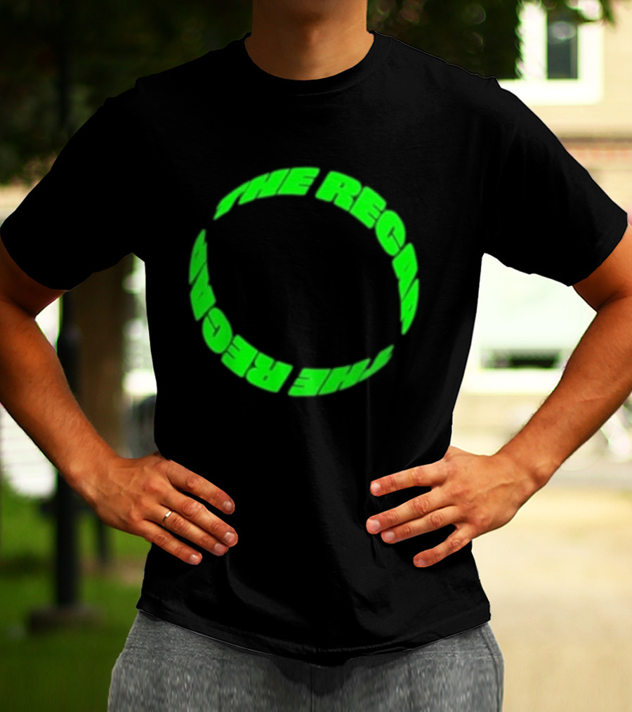 Kneecap The Recap Circular Green T-Shirt