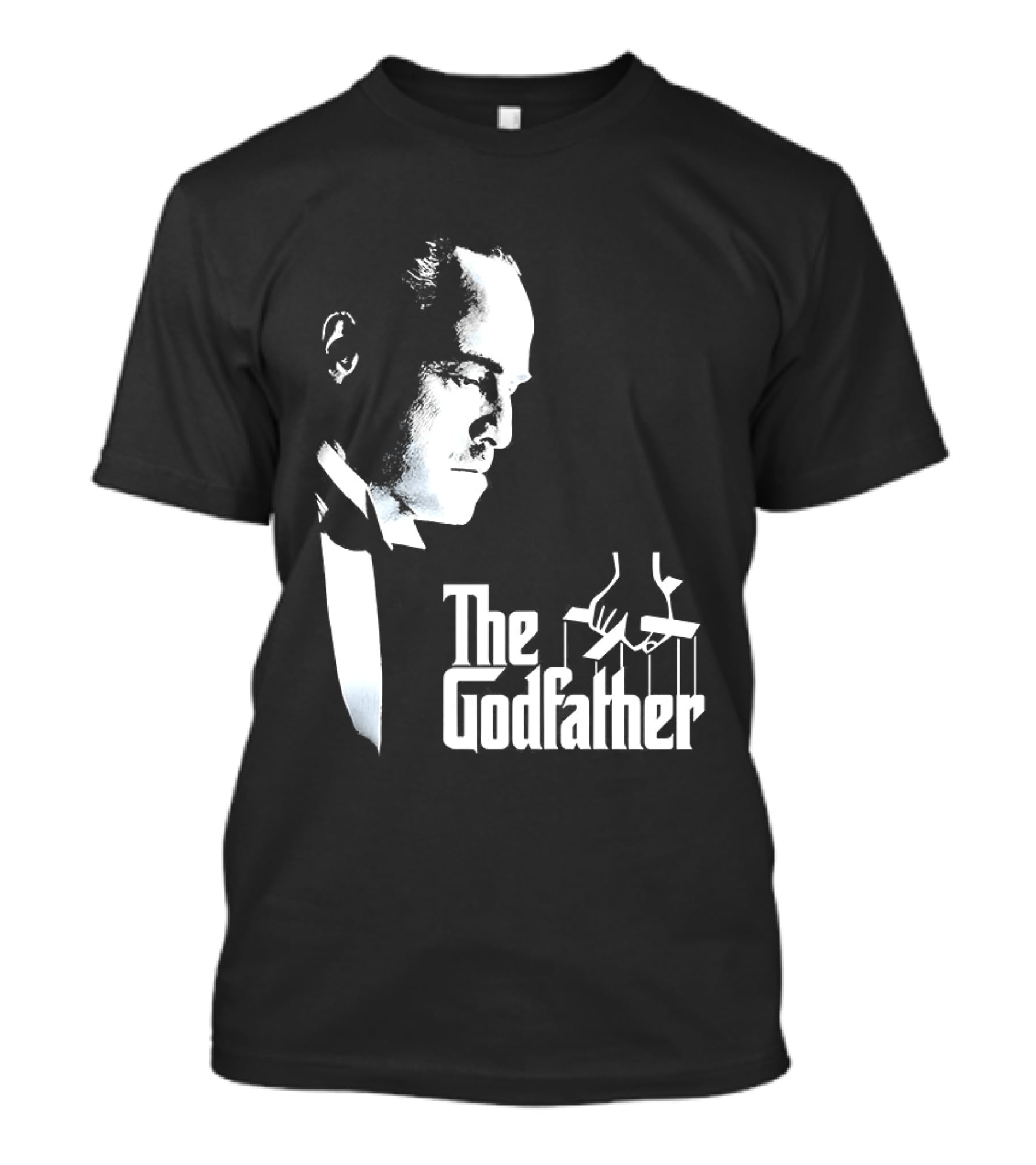 The Godfather Vito Corleone Iconic Movie Character Font T-Shirt
