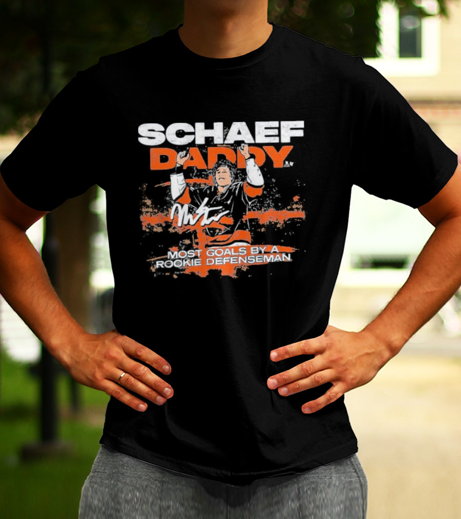 Schaef Daddy Goals By A Defenseman T-Shirt