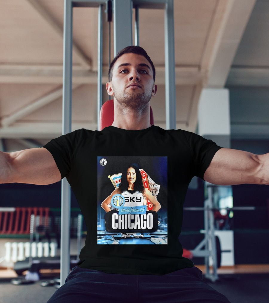 Welcome Skylar Diggins To Chicago Sky WNBA T-Shirt