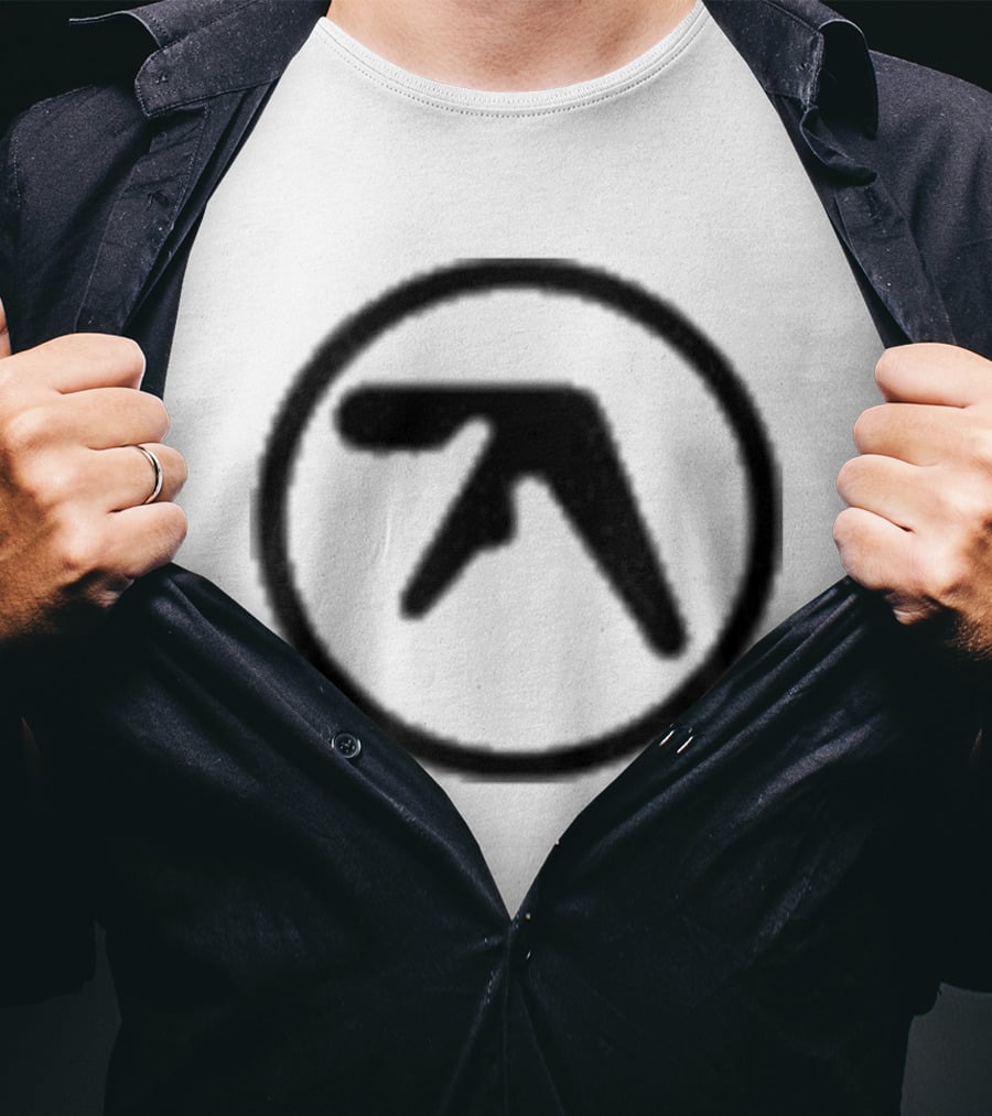 Aphex Twin Logo Circle Arrow T-Shirt