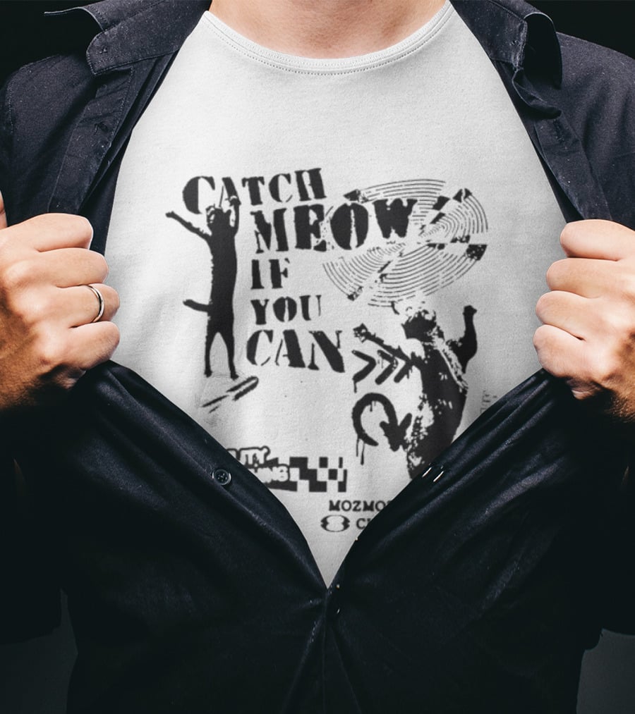 Catch Meow If You Can No Rave No Beat Mobility Is Everything Club T-Shirt