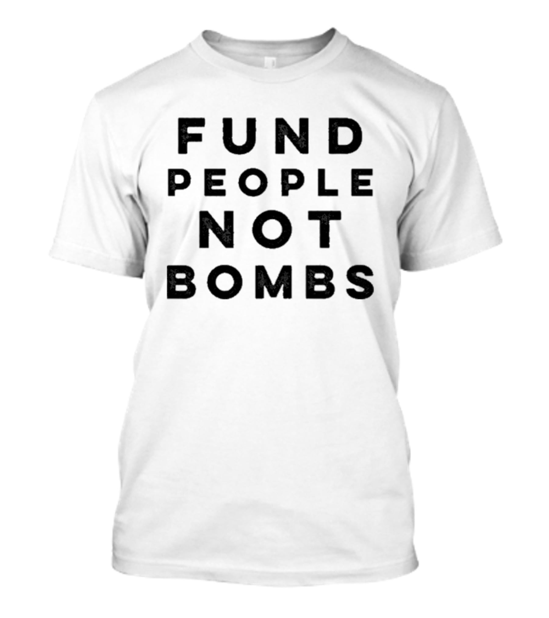 Fund People Not Bombs Protesters Demand Senators Block Sale Of Weapons To Israel T-Shirt