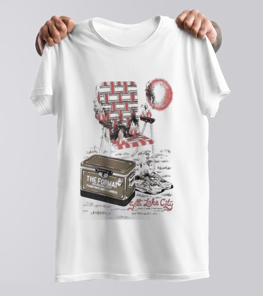 The Format Salt Lake City Apr 11 2026 Picnic Chair Cooler T-Shirt