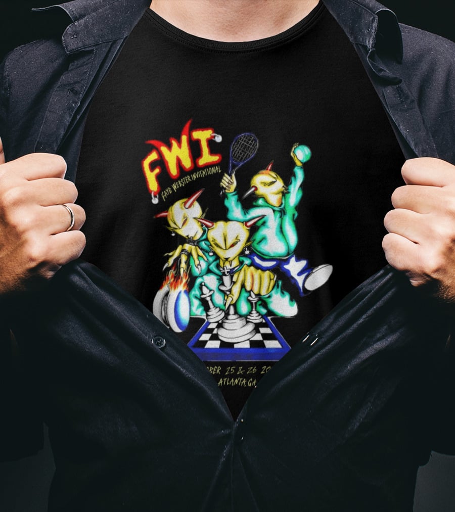 Faye Webster Invitational FWI October 25 To 28 2025 Atlanta T-Shirt