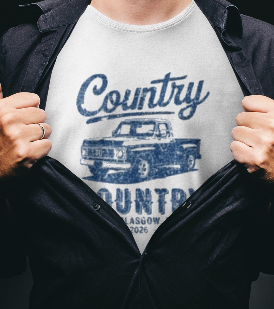 Country To Country London Glasgow Belfast 2026 Classic Car T-Shirt
