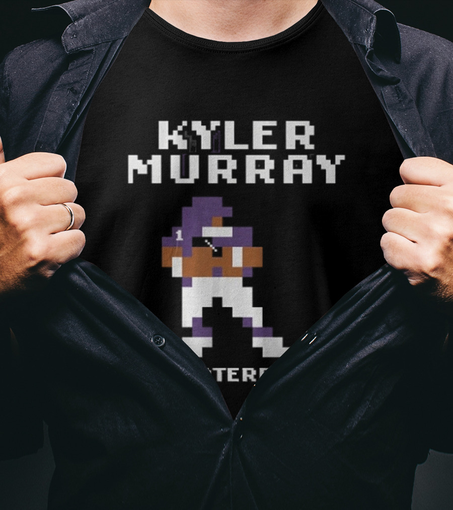 Kyler Murray Quarterback Pixel Art Minnesota Baller T-Shirt