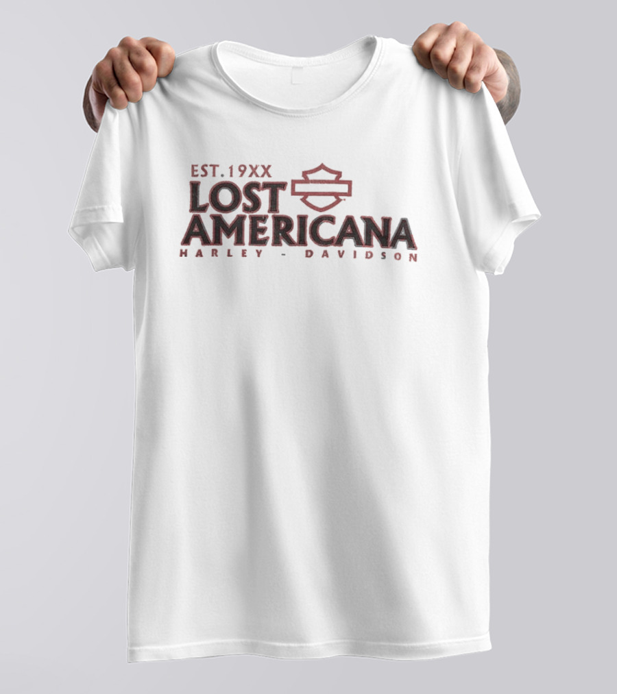 Lost Americana Harley Davidson X Machine Gun Kelly Est. 19XX T-Shirt