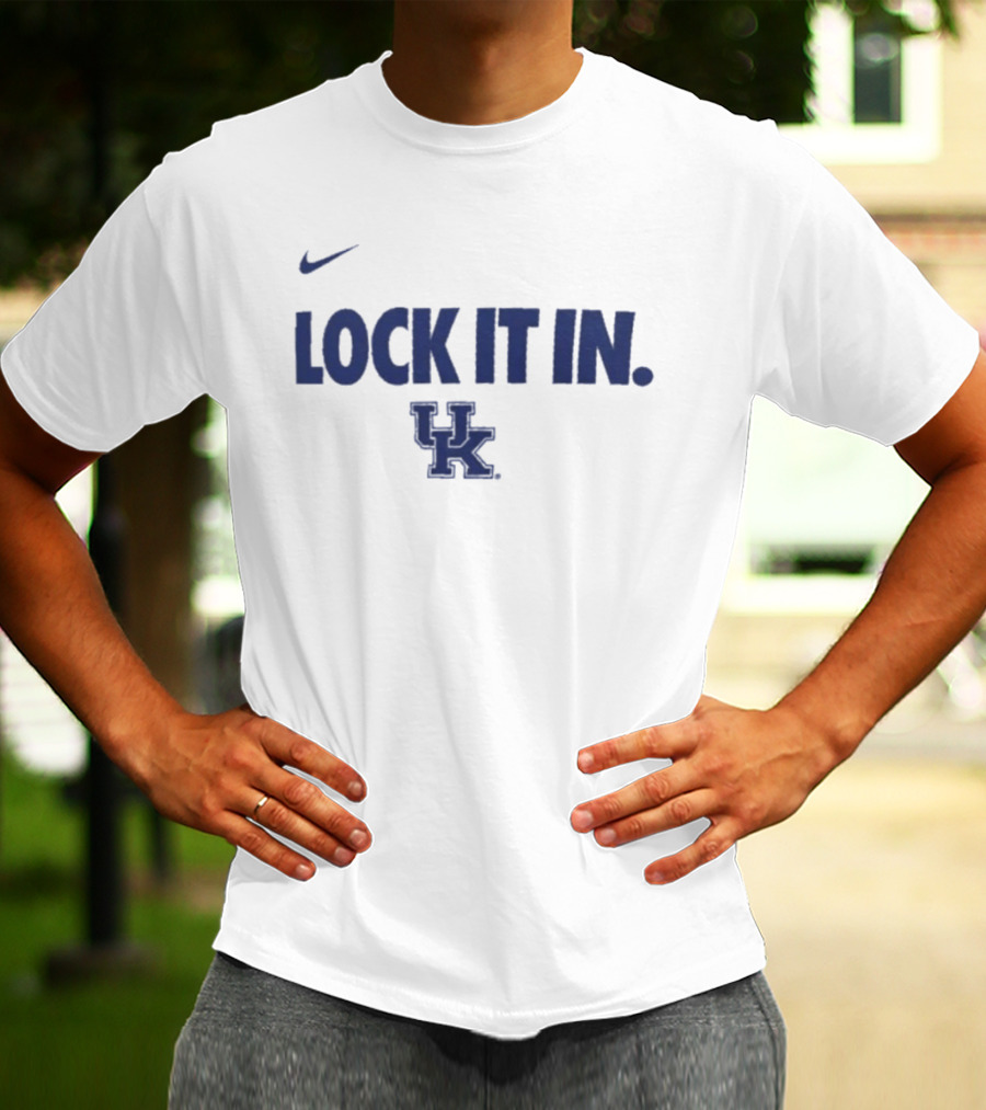 Nike Lock It In UK Wildcats 2026 NCAA March Madness T-Shirt