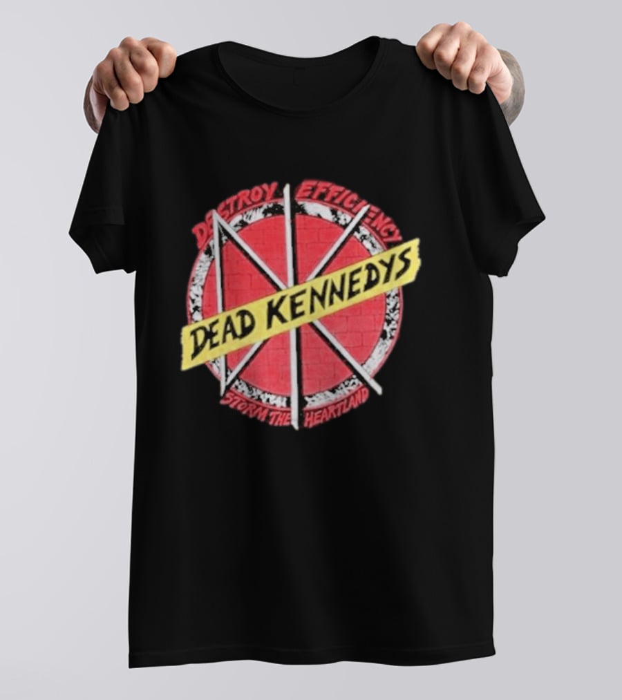 Dead Kennedys Destroy Efficiency Storm The Heartland T-Shirt