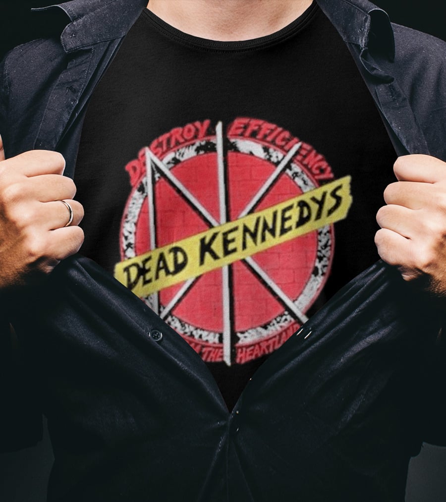 Dead Kennedys Destroy Efficiency Storm The Heartland T-Shirt
