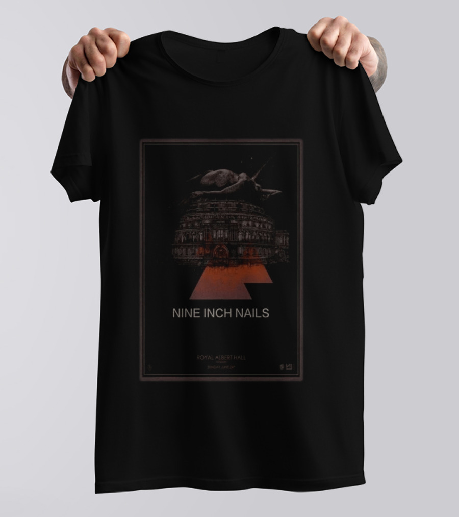 Nine Inch Nails Royal Albert Hall London June 24 2018 Concert T-Shirt