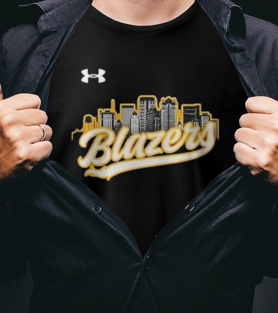 Blazers Birmingham City Connect UAB Baseball Under Armour T-Shirt