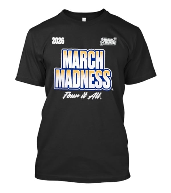 2026 NCAA Women's Basketball Tournament March Madness Power And Skill T-Shirt