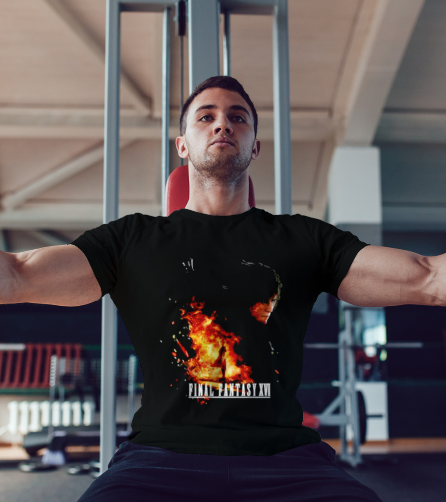 Ben Starr Final Fantasy XVI Fire Element T-Shirt
