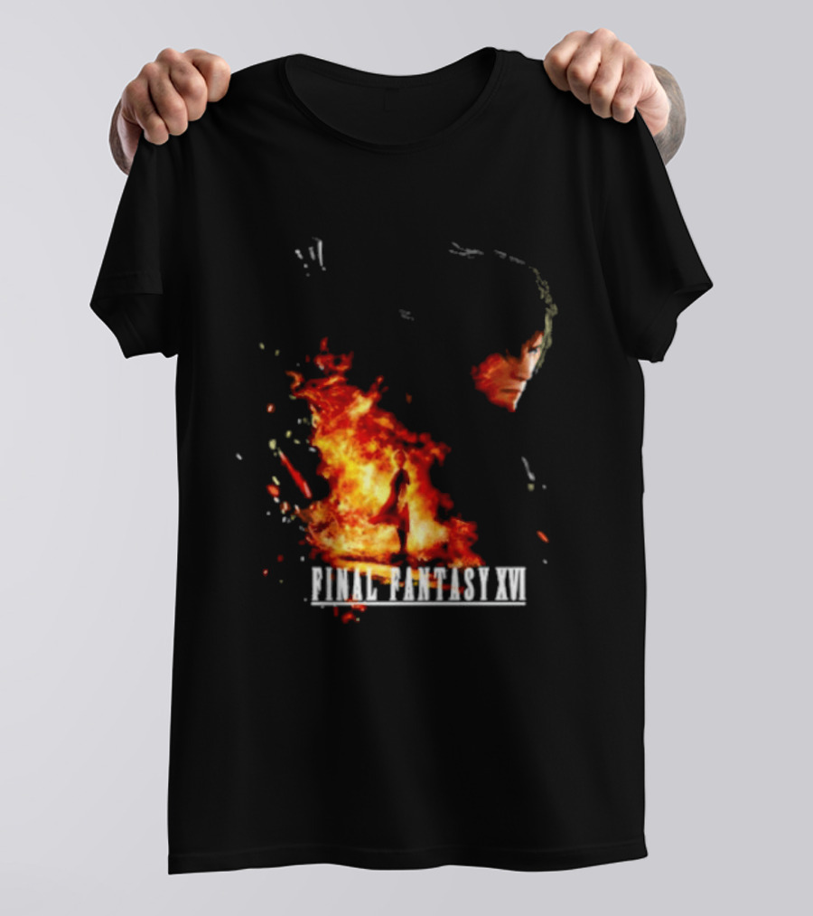 Ben Starr Final Fantasy XVI Fire Element T-Shirt