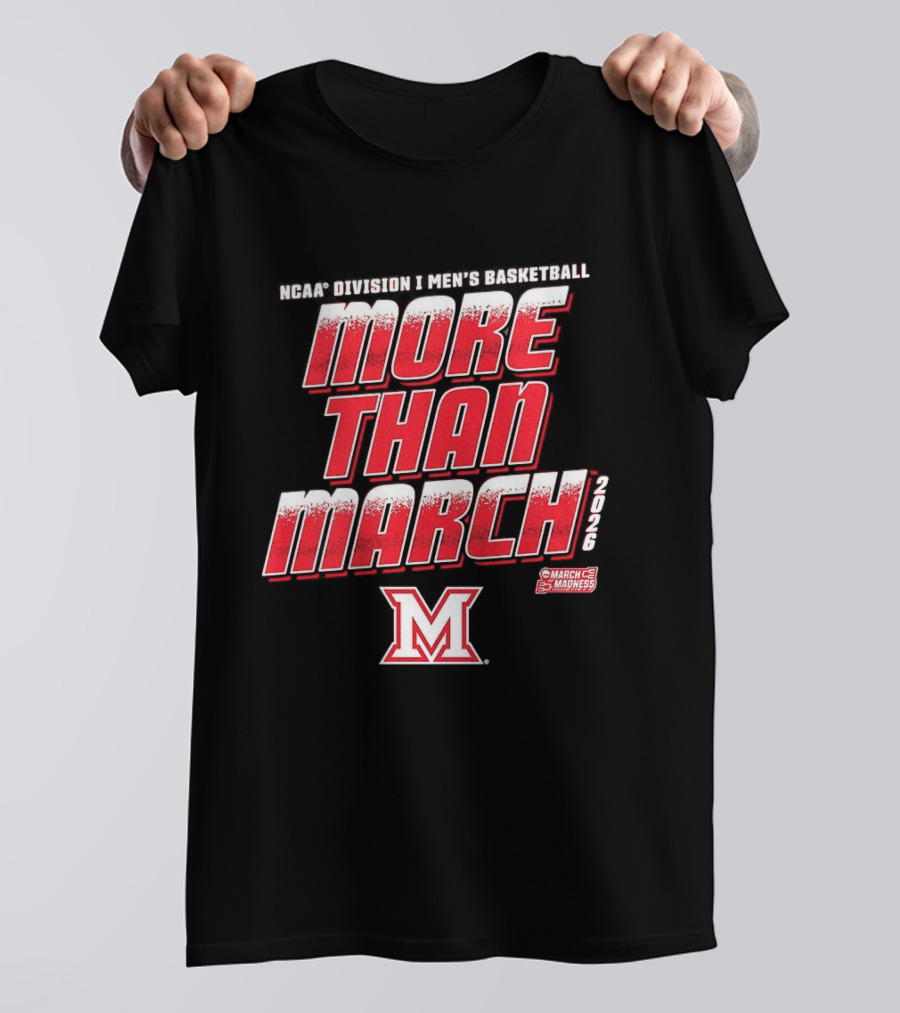 More Than March Maryland Terrapins NCAA D1 Basketball March Madness T-Shirt