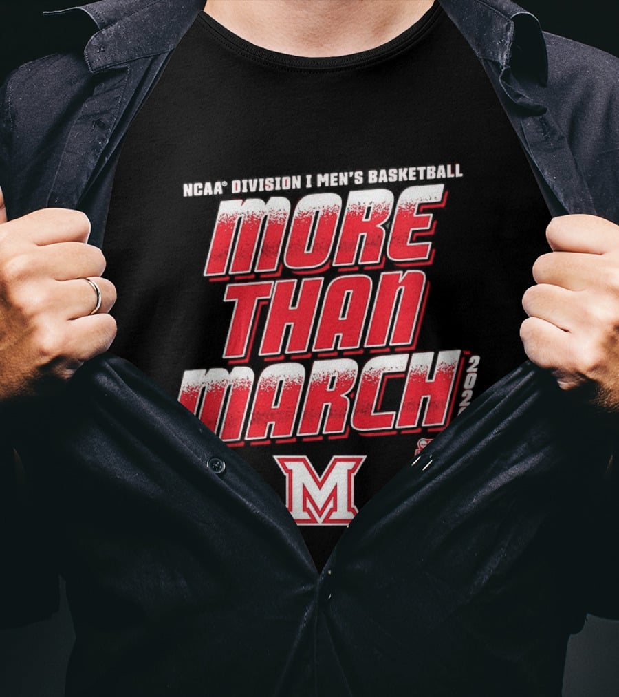 More Than March Maryland Terrapins NCAA D1 Basketball March Madness T-Shirt