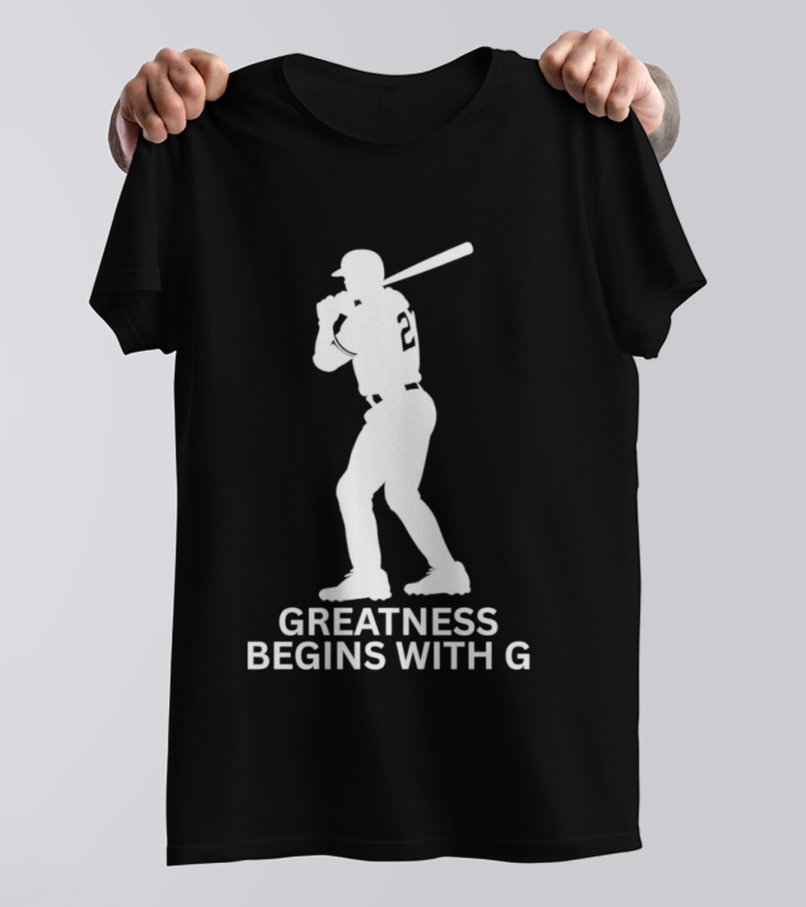 New York Yankees Giancarlo Stanton Greatness Begins With G T-Shirt