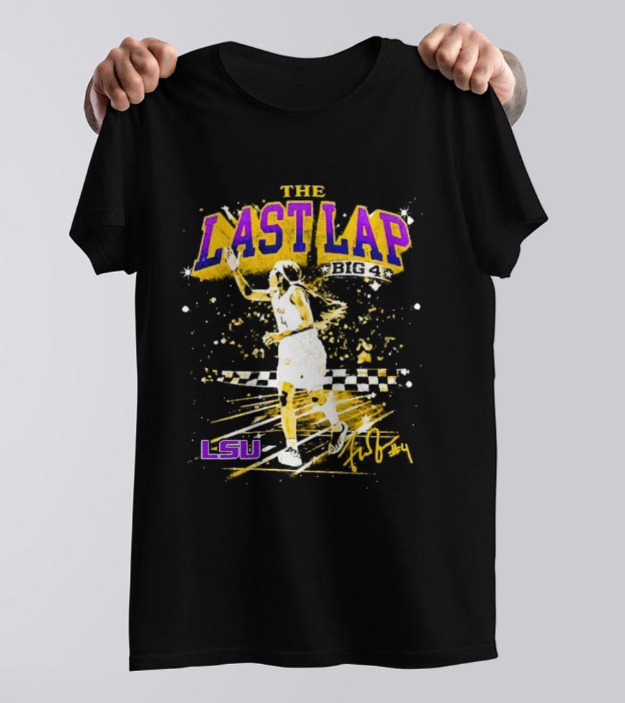 The Last Lap Flau'jae Johnson LSU Tigers Basketball T-Shirt